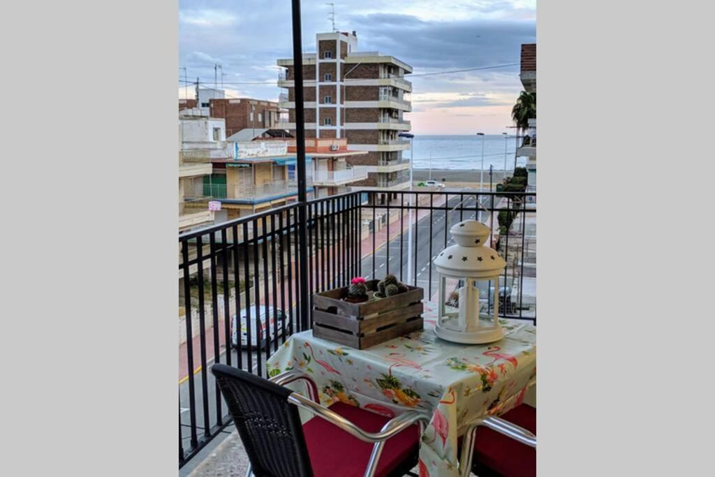 Apartamento H9 Gran Playa Con Vistas Al Mar Santa Pola Bagian luar foto